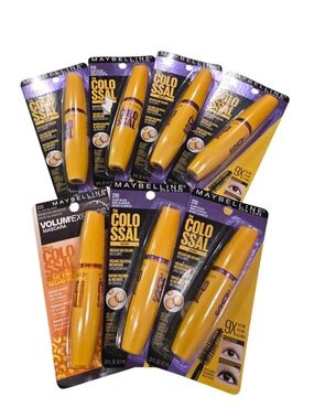 ​Lot of 7: Maybelline The Colossal Mascara - 230 & 233 Cat Eyes (NIP)